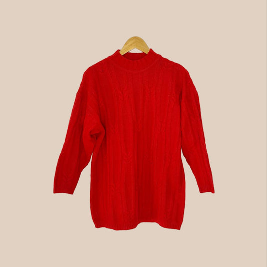 Vintage red sweater